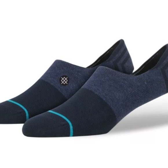 Stance Navy Invisible Ankle Socks Large 9-12 New - Picture 1 of 3